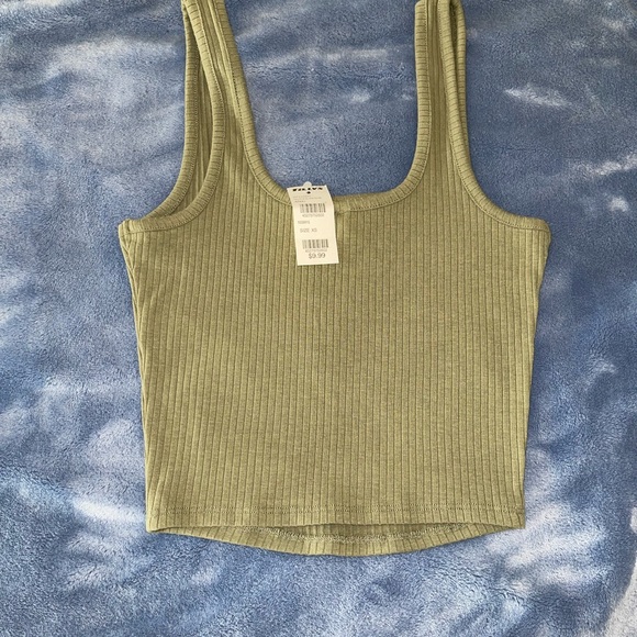small military green tank top from tillys - Picture 2 of 2